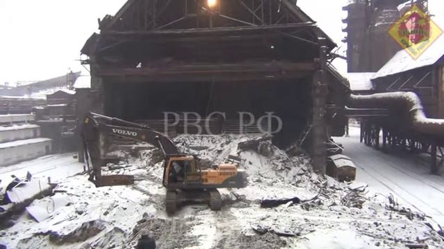 РВС Ч.344 Кран Литейного двора Доменная печь №2 НТМК Н.Тагил 2012.11.27 смотреть онлайн