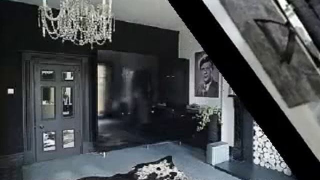 Черная мебель для гостинной смотреть онлайн