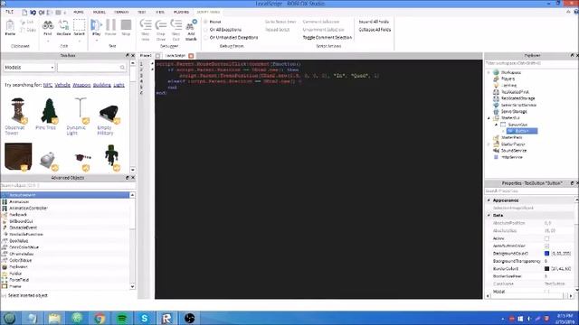 ROBLOX Lua GUI Scripting Tutorial 5 - Tweening смотреть онлайн