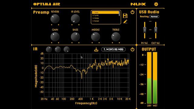 NUX Optima Air - Great Direct Acoustic Guitar Tones for Live and Studio смотреть онлайн