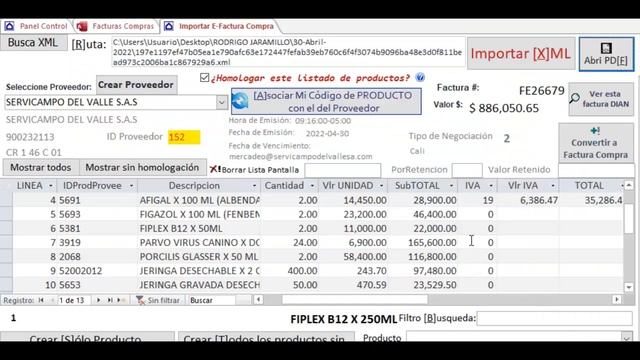 Corregir Error Estructura al Importar XML смотреть онлайн