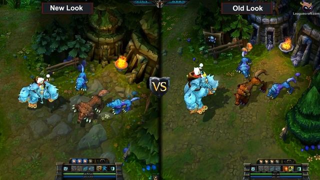 Leaguecraft Map Spotlight: Summoners Rift Comparison - League of Legends LoL смотреть онлайн