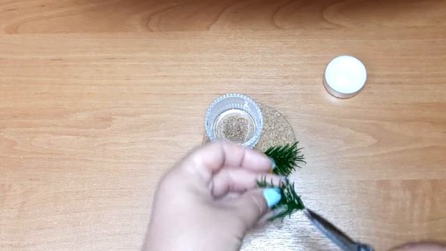 DIY Новогодний подсвечник . Очень просто смотреть онлайн