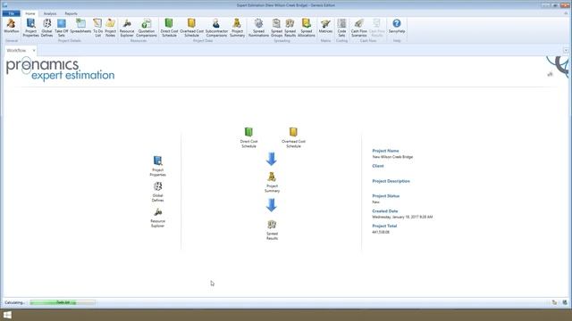 GETTING STARTED: 07 - Spread and Project messages - Pronamics’ professional cost estimating softwar смотреть онлайн