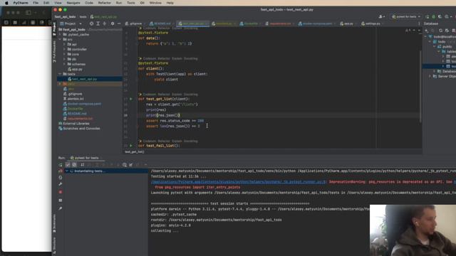 QA, автотесты для FastAPI, Pytest, Selenium, Allure
