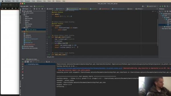 QA, автотесты для FastAPI, Pytest, Selenium, Allure