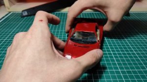 Ferrari Testarossa ИЗ СКУЛЬПТУРНОГО NSP ПЛАСТИЛИНА