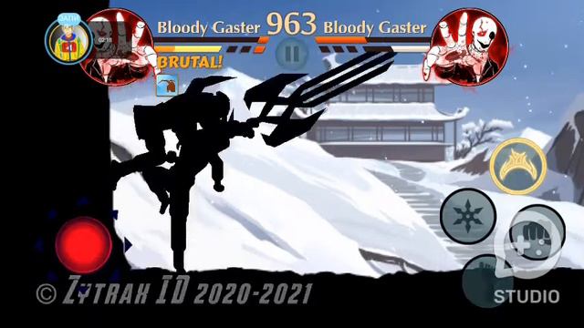 Shadow fight 2 Bloody Gaster Vs Bloody Gaster apk mod link смотреть онлайн