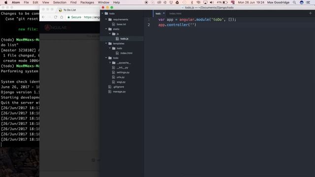 Introduction to Angular 1.6.x (JavaScript Front End) | Part 5 смотреть онлайн
