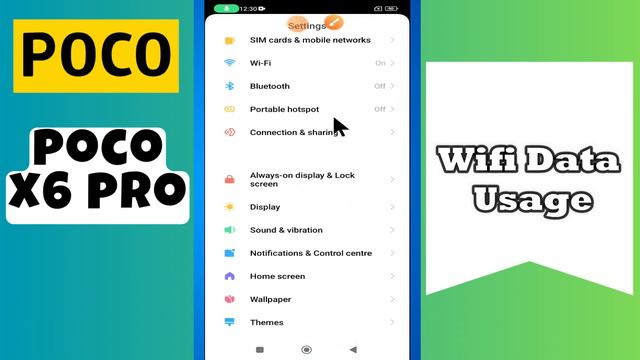 Wifi Data Usage POCO X6 Pro || How to set wifi data usage options || Wifi data settings смотреть онлайн