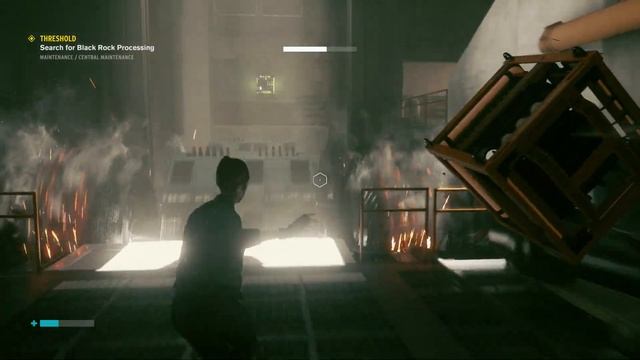 Control - Threshold: Black Rock Processing Turbine Battery Puzzle Xbox One X Gameplay (2019) смотреть онлайн