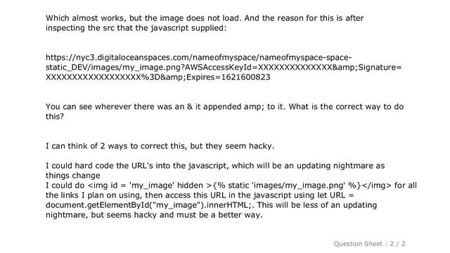HTML : How to include Django static URL using JavaScript? смотреть онлайн