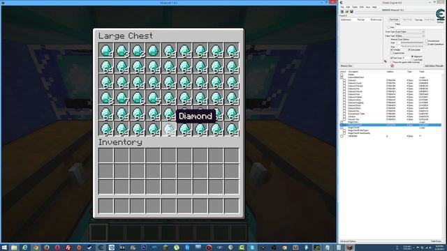 Minecraft 1.8.x Hacks and Cheats: Turning Dirt into Diamonds! (Using Cheat Engine) смотреть онлайн