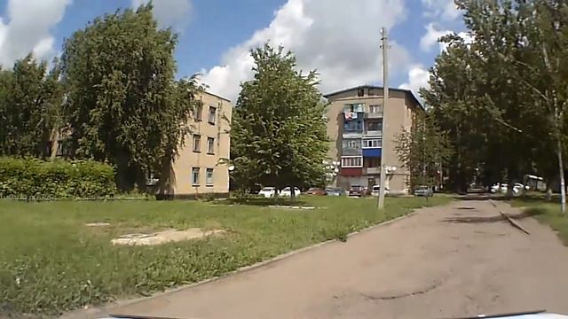 Поездка ул. Рябова, Военный-городок. смотреть онлайн