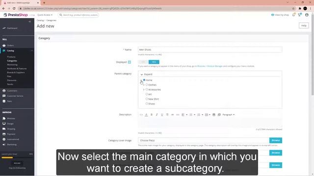 How to Create a Category and Subcategory of Products in PrestaShop 1.7? смотреть онлайн