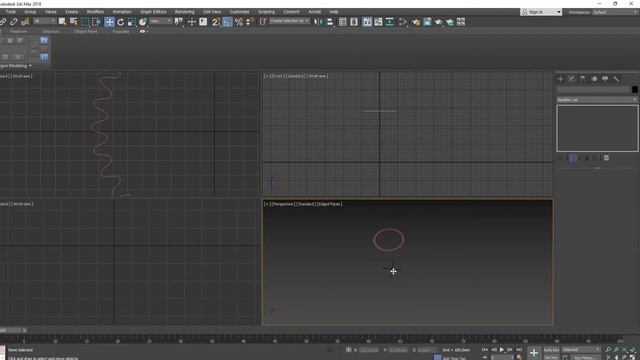 Ножка стола в 3Dmax