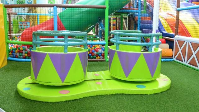 Карусель "Чашки" от производителя "Империя Детства" смотреть онлайн