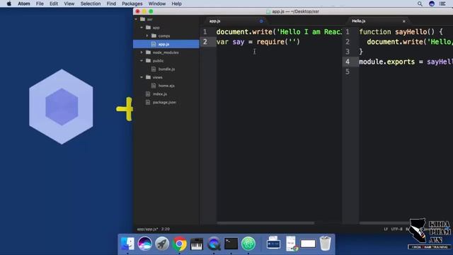 ReactJS Server-side Rendering - Bài 3: Đóng gói nhiều file với webpack смотреть онлайн