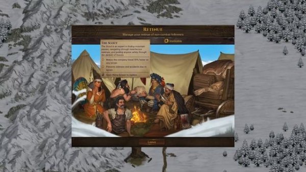 Battle Brothers Retinue/Спутники. Руководство по найму небоевых персонажей (гайд).