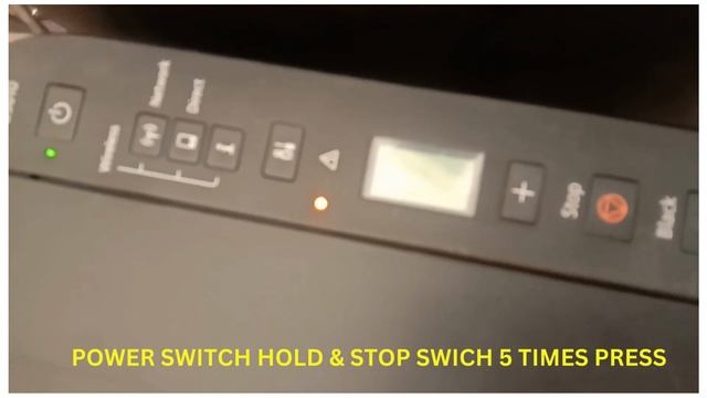 CANON P07 / P07 ERROR 100% SOLUTION  CANON G3010 G2010 G300 G 4010 POWER SWITCH HOLD & STOP SWICH 5