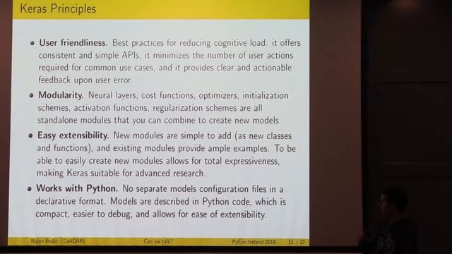 Pycon Ireland 2018: Machine Translation with Keras - Bojan Bozic смотреть онлайн