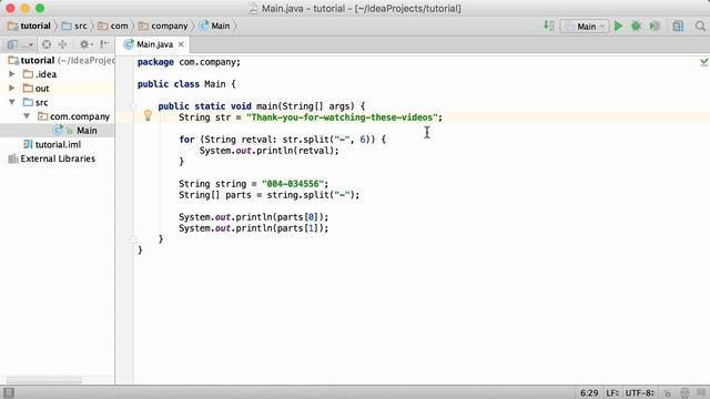 49.Java Tutorial - #49 - split() Method смотреть онлайн