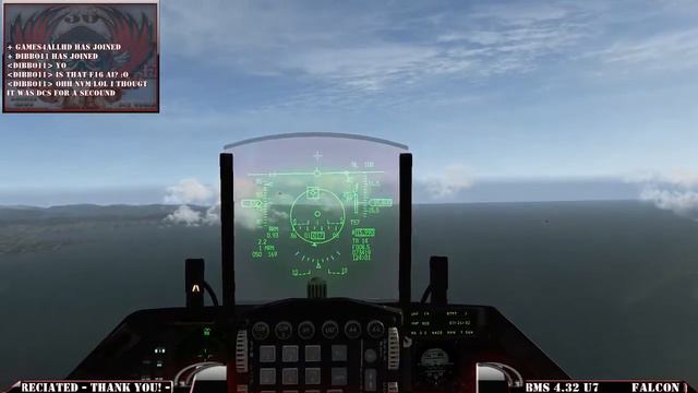 Let's Play :1st Falcon BMS Mission Pilots:EagleOne/Ghost(Flight Lead)... смотреть онлайн