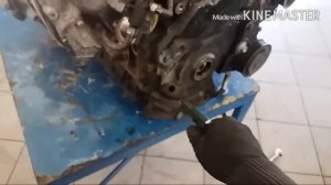 Замена цепи грм vw passat cc 1 8t BZB