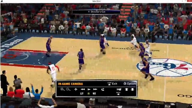 |PC| NBA 2K14 Amazing Jordan Alley Oop to James Dunk! смотреть онлайн
