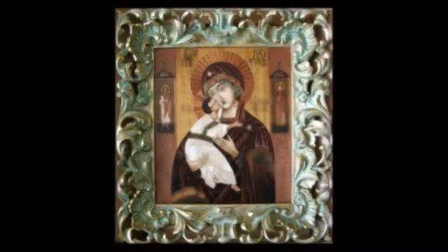 Резной киот для иконы смотреть онлайн