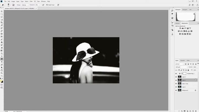 Черно-белая фотография в Photoshop когда нет пленочного фотоаппарата [Ленивый Мизантроп] смотреть онлайн