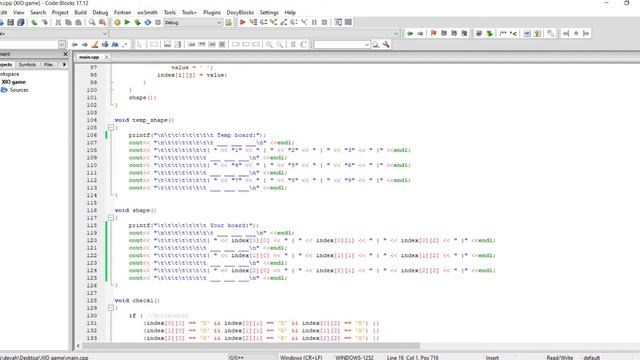 XO game c++ - tic tac toe game using c++ in Arabic | full source code || Ahmed Hatem - أحمد حاتم смотреть онлайн