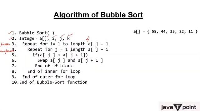 Bubble Sort смотреть онлайн