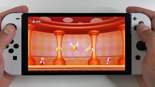 New Super Mario Bros. U Deluxe OLED Nintendo Switch Gameplay смотреть онлайн