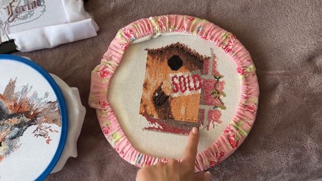 VLOG : Вышивка крестом / Акварельный букет от Панна, авторская схема и весенняя хандра смотреть онлайн