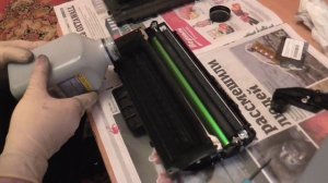 Как заправить картридж Samsung SCX-4200/4220