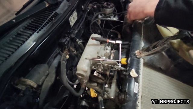 Toyota Starlet P8 Radiator Replace