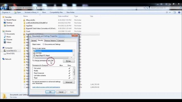 Access Documents And Setting Folder (Access Is Denied) (Fixed) (Windows 7 8 10 11) смотреть онлайн