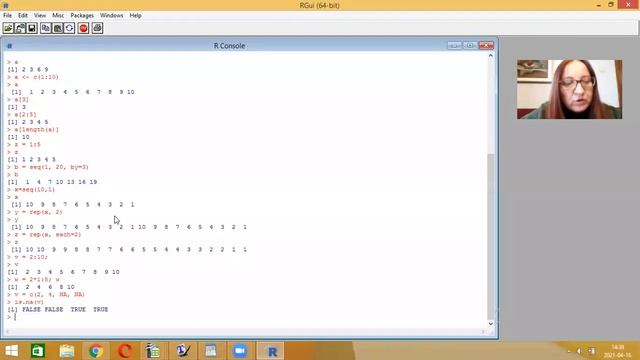 Lab 3. R: Vectors смотреть онлайн