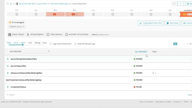 ReportPortal. Approach for BDD. Nested Steps смотреть онлайн
