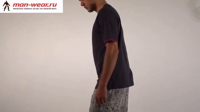 Мужская пижама короткая Impetus 1567591 молочно-коричневая смотреть онлайн