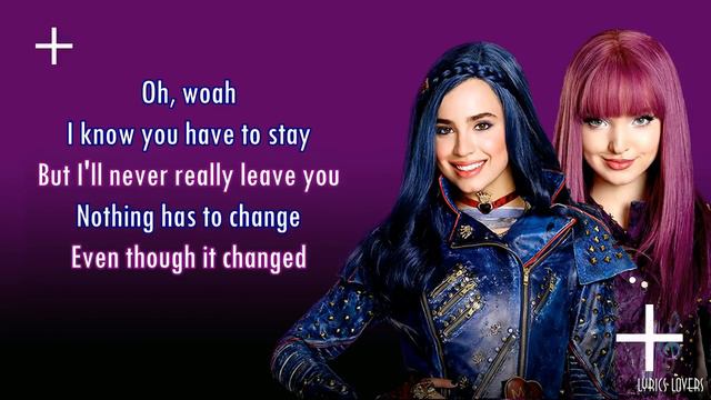 Descendants 2 Space Between LYRICS смотреть онлайн