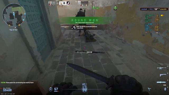 CS 2 In 720p On RTX 3060 Ti | Dust 2 Benchmark | FPS Check