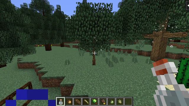 Обзор мода Dynamic treesв Майнкрафт смотреть онлайн