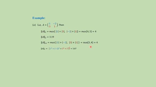 Matrix Norms: L-1, L-2, L- ∞, and Frobenius norm explained with examples. смотреть онлайн