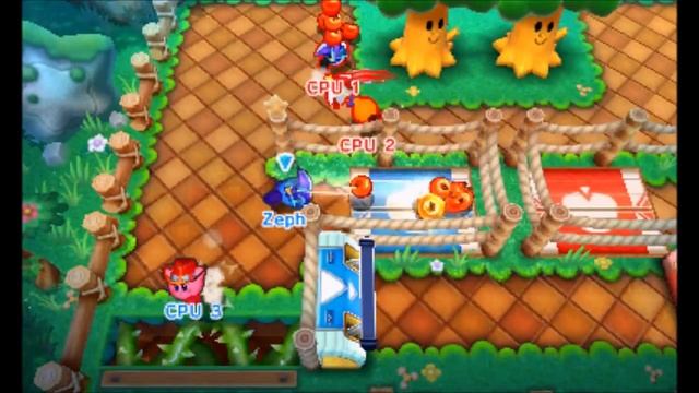 Kirby Battle Royale - Mirror Ability Gameplay смотреть онлайн