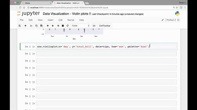 107 Seaborn Violin Plot Part 1 смотреть онлайн