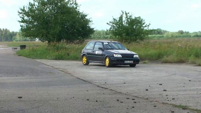 Andrzej Grzesik (Ford Fiesta XR2i) - V Runda AB CUP i BMW-Challenge (13.08.2016) www.ford-tech.pl смотреть онлайн