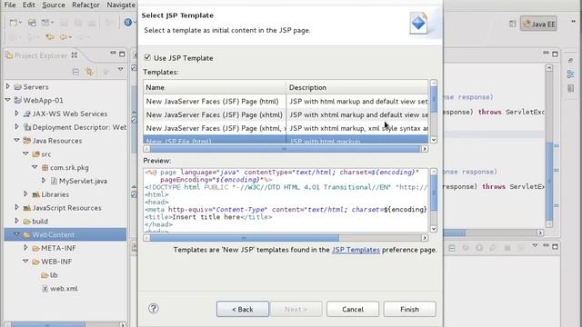 Creating a Web Application with Eclipse IDE смотреть онлайн