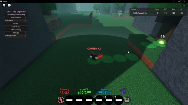 Roblox Critical Legends Script/Hack: AUTO FARM, GOD MODE, GRAB CHEST & AUTO STATS!!! смотреть онлайн